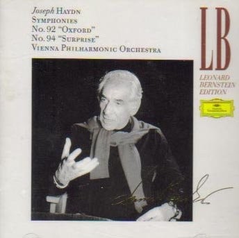 joseph haydn, wiener philharmoniker, leonard bernstein symphonien no.92 oxford & no.94 mit dem paukenschlag surprise joseph haydn, wiener philharmoniker, leonard bernstein symphonien no.92 oxford & no.94 mit dem paukenschlag surprise