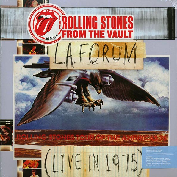 the rolling stones from the vault: l.a. forum (live in 1975) (3xlp) (180g) (incl. dvd)