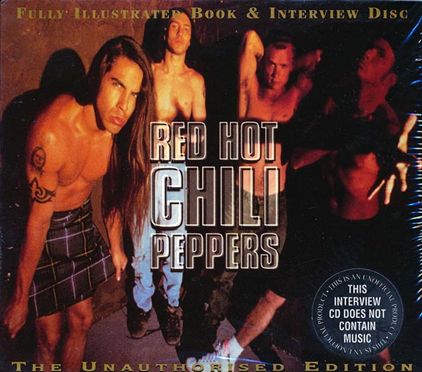 red hot chili peppers fully illustrated book and interview disc (incl. book) red hot chili peppers fully illustrated book and interview disc (incl. book)