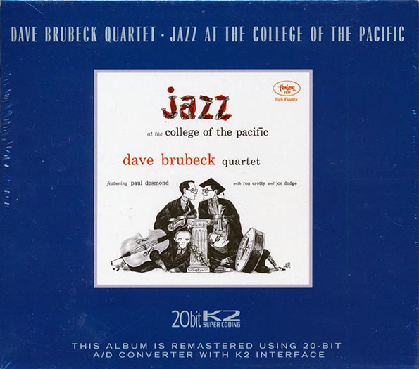 dave brubeck quartet jazz at the college of the pacific