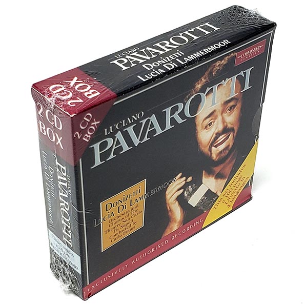 luciano pavarotti donizetti lucia di lammermoor (2xcd) (box set) (incl. large booklet)