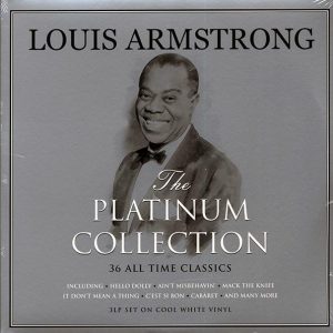 louis armstrong the platinum collection (3xlp) (white vinyl)