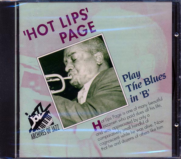 hot lips page play the blues in 'b'