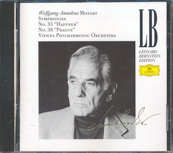 mozart symphonies no. 35 haffner, no. 38 prague: vienna philharmonic orchestra mozart symphonies no. 35 haffner, no. 38 prague: vienna philharmonic orchestra
