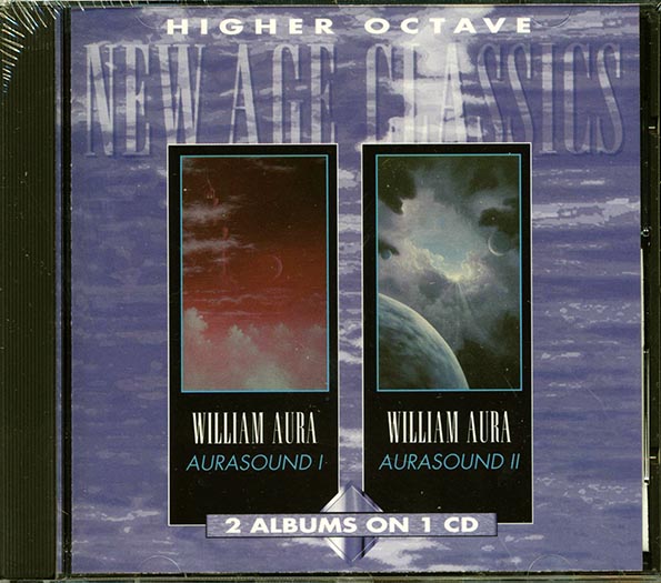 william aura aurasound 1 + aurasound 2 (2 albums on 1 cd)