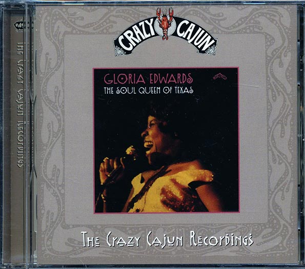 gloria edwards soul queen of texas: the crazy cajun recordings (29 tracks)