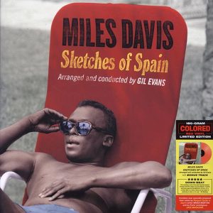 miles davis sketches of spain (+bonus track) (ltd. ed.) (180g) (red vinyl)
