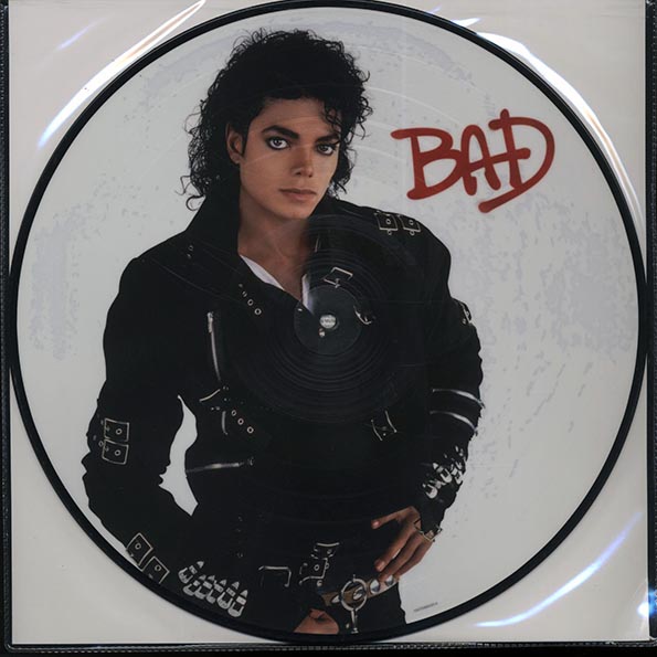 michael jackson bad (picture disc)