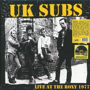 uk subs live at the roxy 1977 (rsd 2024) (yellow vinyl) uk subs live at the roxy 1977 (rsd 2024) (yellow vinyl)