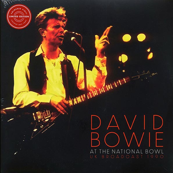 david bowie at the national bowl uk broadcast 1990: milton keynes, england, august 5th 1990 (ltd. ed.) (2xlp) (white vinyl) david bowie at the national bowl uk broadcast 1990: milton keynes, england, august 5th 1990 (ltd. ed.) (2xlp) (white vinyl)