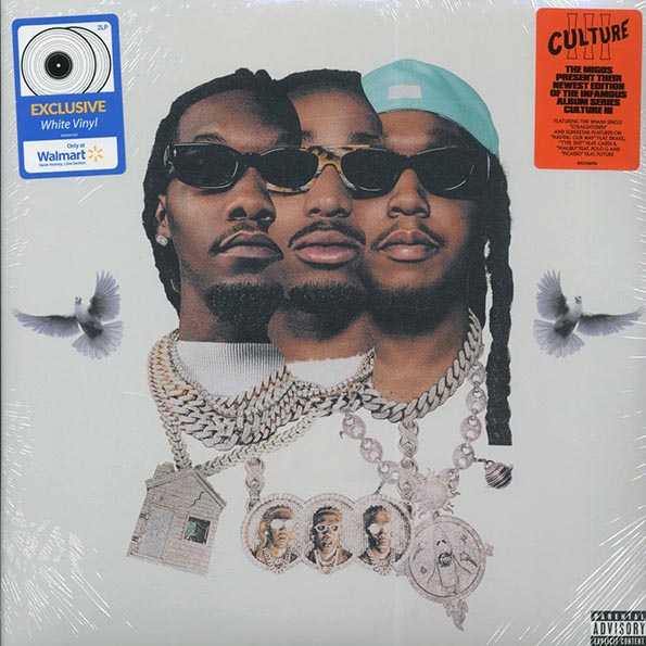 migos culture iii (ltd. ed.) (2xlp) (white vinyl)