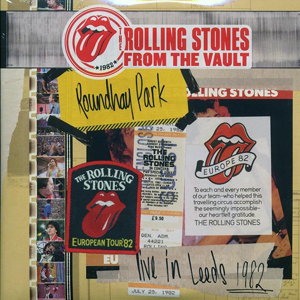 the rolling stones from the vault: live in leeds 1982 (25 tracks) (3xlp) (incl. dvd) the rolling stones from the vault: live in leeds 1982 (25 tracks) (3xlp) (incl. dvd)