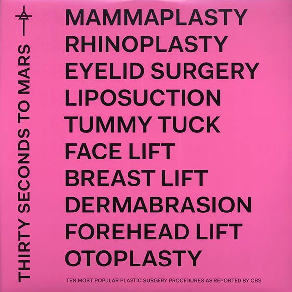 thirty seconds to mars america (2018 press) (180g) (white vinyl)
