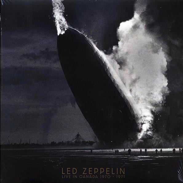 led zeppelin live in canada 1970 71 (ltd. ed.) (2xlp) (clear vinyl)