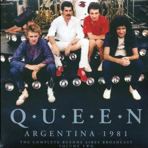 queen argentina 1981 volume 2: the complete buenos aires broadcast (2xlp)