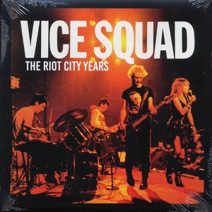 vice squad the riot city years (ltd. ed.) (yellow vinyl) vice squad the riot city years (ltd. ed.) (yellow vinyl)