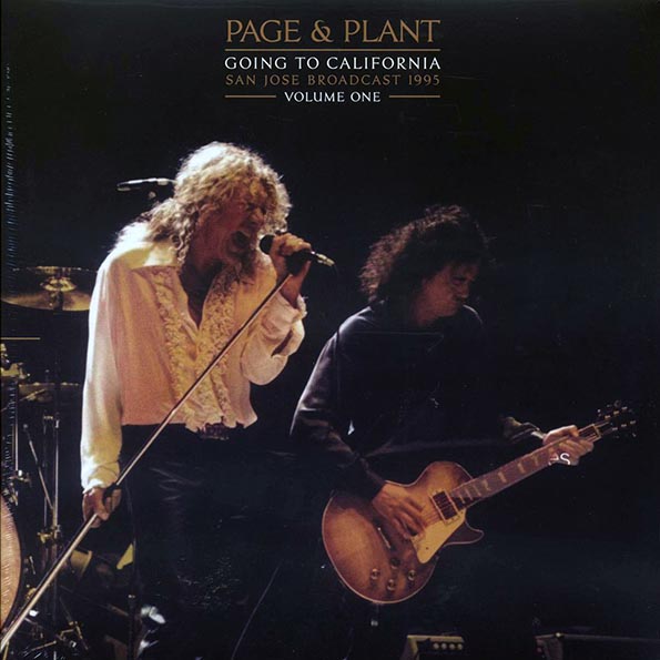 jimmy page, robert plant page & plant going to california volume 1: san jose broadcast 1995 (ltd. ed.) (2xlp) (red vinyl)