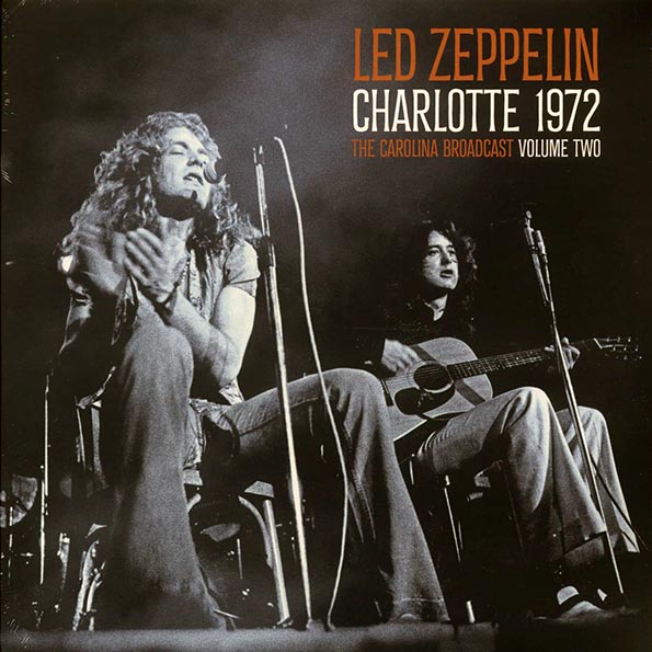 led zeppelin charlotte 1972 volume 2: the carolina broadcast (ltd. ed.) (2xlp) (white vinyl)