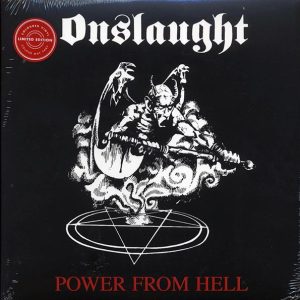 onslaught power from hell (ltd. ed.) (white/red splatter vinyl)