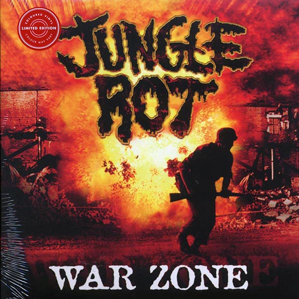 jungle rot war zone (ltd. ed.) (red vinyl)