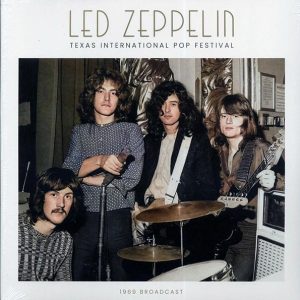 led zeppelin texas international pop festival (2xlp)