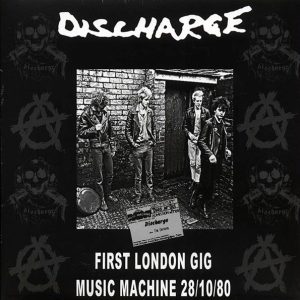 discharge first london gig: music machine 28/10/80 (ltd. ed.) (clear vinyl)