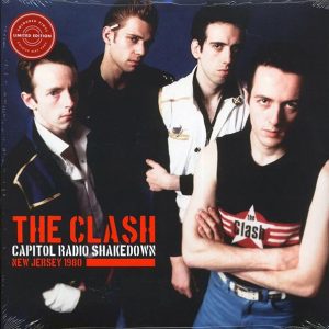 the clash capitol radio shakedown: new jersey 1980 (ltd. ed.) (2xlp) (clear vinyl)