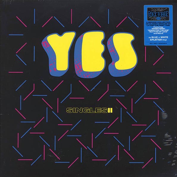 yes singles ii (ltd. ed.) (blue/white splatter vinyl)