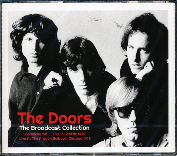 the doors the broadcast collection: stockholm 1966 + seattle 1970 + chicago 1972 (35 tracks) (3xcd)