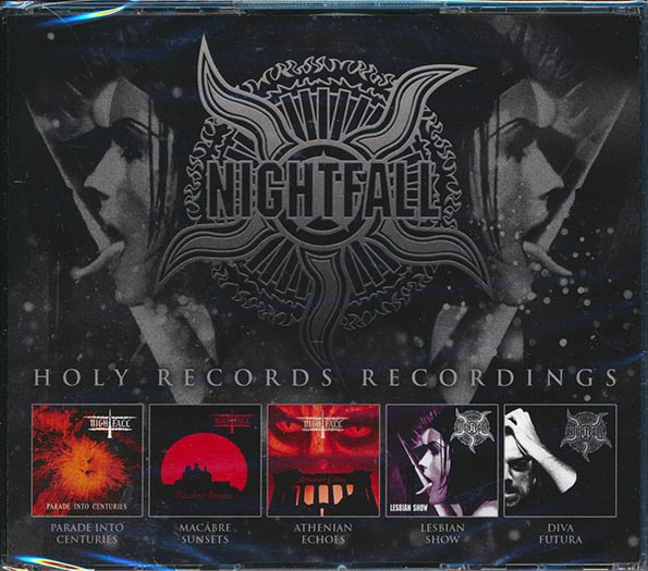 nightfall holy records recordings (52 tracks) (5xcd) nightfall holy records recordings (52 tracks) (5xcd)