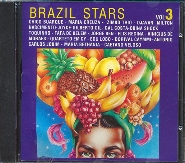 milton nascimento, jorge ben, edu lobo, antonio carlos jobim, etc. brazil stars volume 3