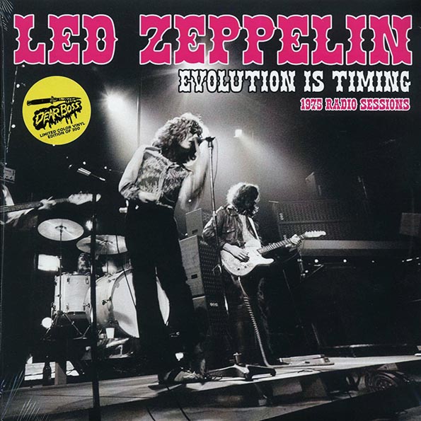 led zeppelin evolution is timing: 1975 radio sessions (ltd. 300 copies made) (2xlp) (colored vinyl)