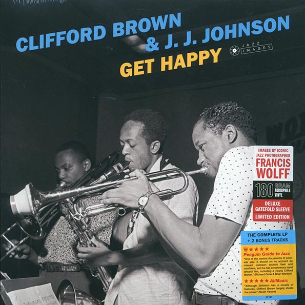 clifford brown, jj johnson get happy (+2 bonus tracks) (ltd. ed.) (180g)