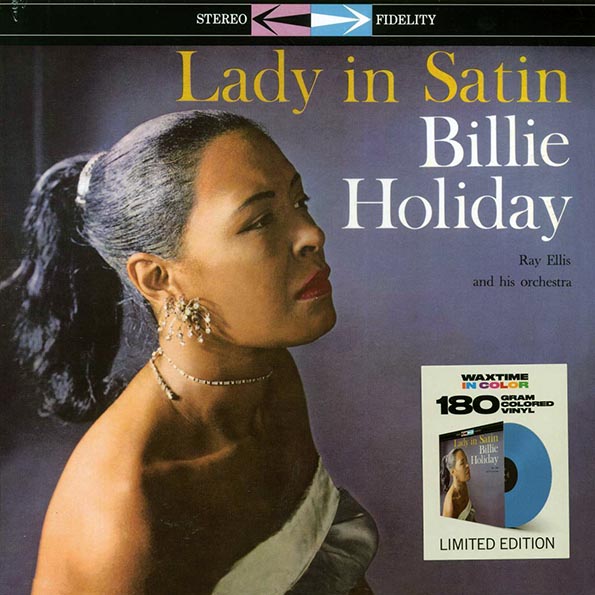 billie holiday lady in satin (ltd. ed.) (180g) (blue vinyl)