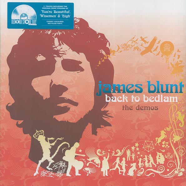 james blunt back to bedlam: the demos (rsd 2025) (ltd. ed.) (red vinyl)