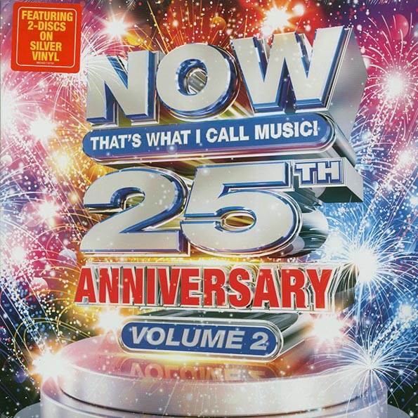 dua lupa, nicki minaj, katy perry, olivia rodrigo, imagine dragons, etc. now that’s what i call music! 25th anniversary volume 2 (2xlp) (silver vinyl)