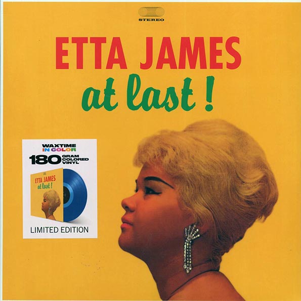 etta james at last! (+4 bonus tracks) (180g) (blue vinyl)