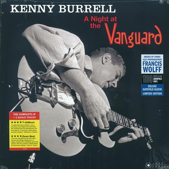 kenny burrell a night at the vanguard (+2 bonus tracks) (ltd. ed.) (180g) (remastered) kenny burrell a night at the vanguard (+2 bonus tracks) (ltd. ed.) (180g) (remastered)