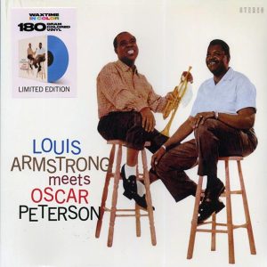 louis armstrong, oscar peterson louis armstrong meets oscar peterson (ltd. ed.) (180g) (blue vinyl)