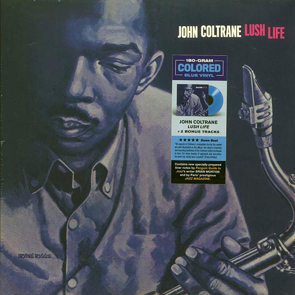 john coltrane lush life (+2 bonus tracks) (ltd. ed.) (180g) (blue vinyl)