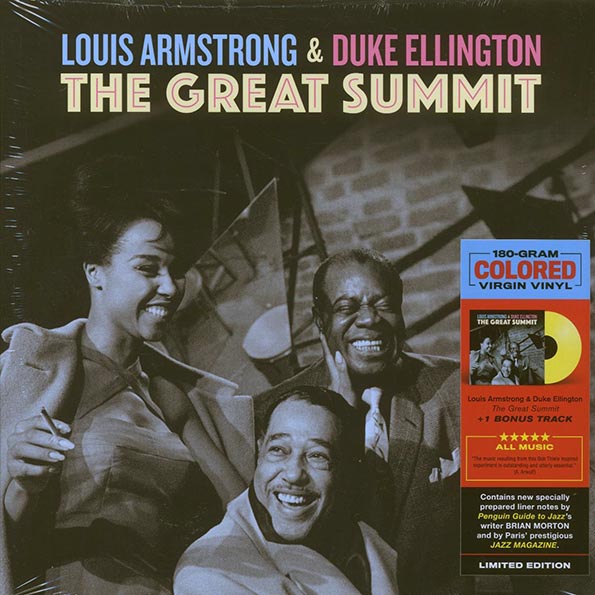 louis armstrong, duke ellington the great summit (+bonus track) (ltd. ed.) (180g) (yellow vinyl)