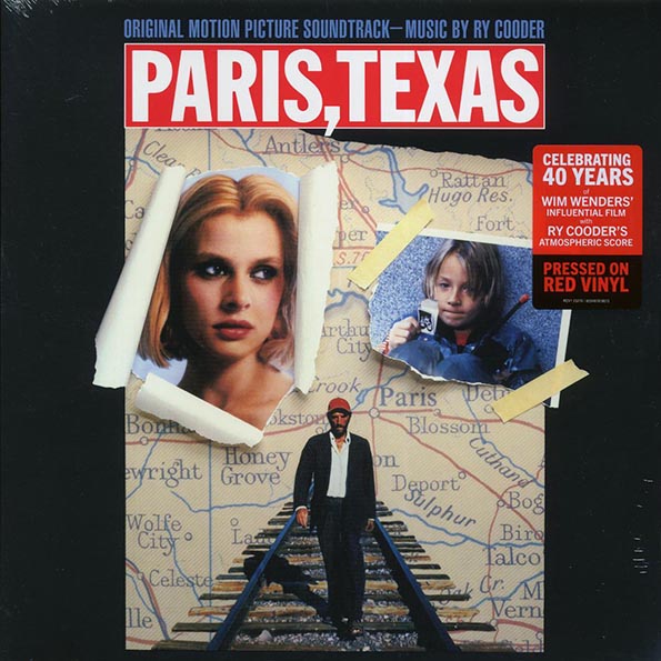 ry cooder paris, texas: original motion picture soundtrack (red vinyl) (remastered) ry cooder paris, texas: original motion picture soundtrack (red vinyl) (remastered)