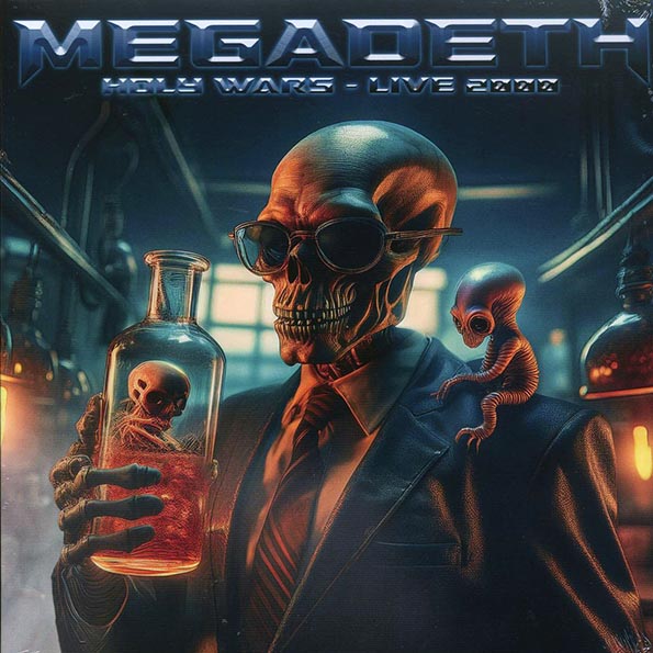 megadeth holy wars: live 2000 (red/black splatter vinyl)
