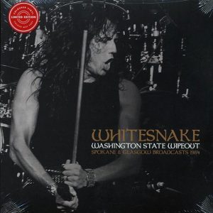 whitesnake washington state wipeout: spokane & glasgow broadcasts 1984 (2xlp) (clear vinyl)