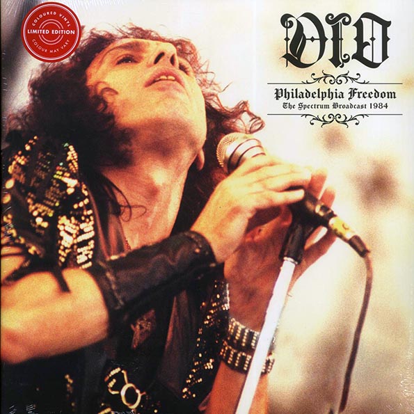 dio philadelphia freedom: the spectrum broadcast 1984 (2xlp) (clear vinyl)