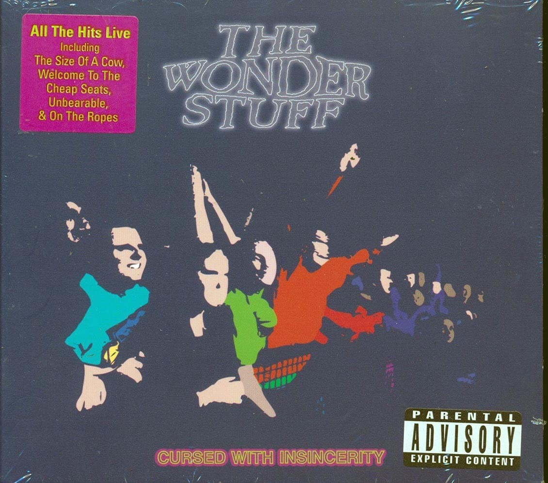 the wonder stuff cursed with insincerity: all the hits live (26 tracks) (2xcd) (incl. large booklet) (deluxe 3 fold digipak)