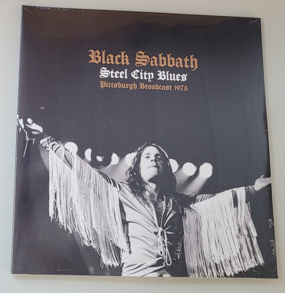 black sabbath steel city blues: pittsburgh broadcast 1978 (2xlp)