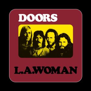the doors la woman (die cut window jacket) (180g) (audiophile) (radius corners)