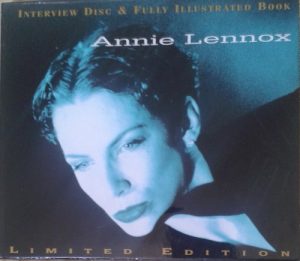 annie lennox fully illustrated book and interview disc (incl. large booklet)
