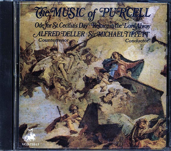 purcell, alfred deller, sir michael tippett the music of purcell